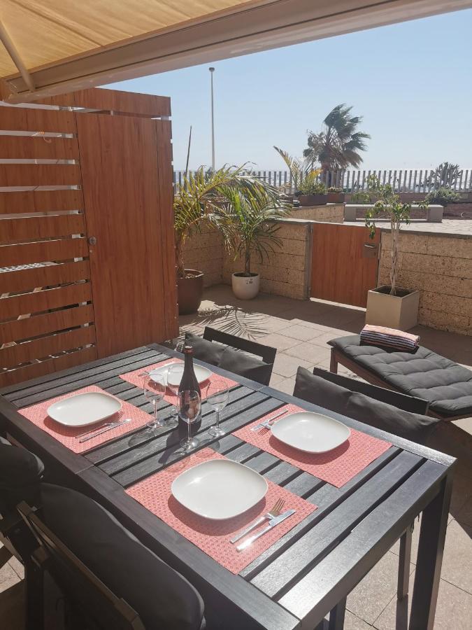 Ferienwohnung Modern Sea View Duplex With Parking El Médano Exterior foto